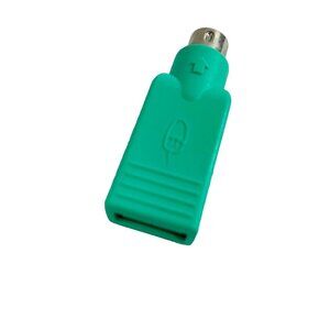 Genuine OEM Logitech USB Female to PS2 Male Adapter Converter u